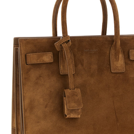 Saint Laurent Brown Calfskin Handbag