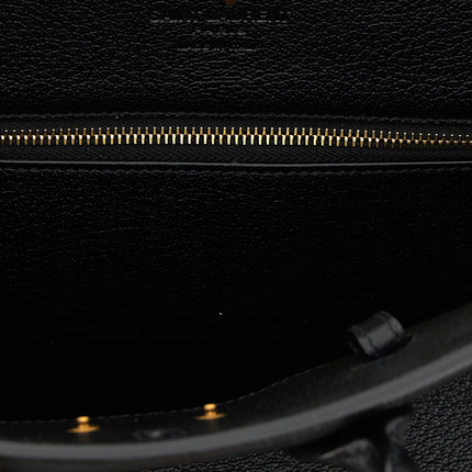Saint Laurent Black Goatskin Handbag