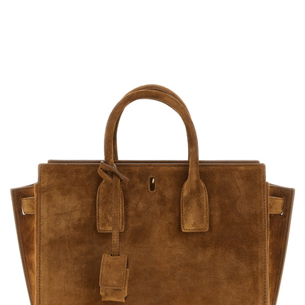 Saint Laurent Brown Calfskin Handbag