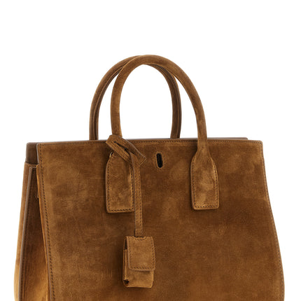Saint Laurent Brown Calfskin Handbag