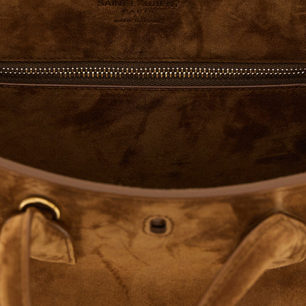 Saint Laurent Brown Calfskin Handbag