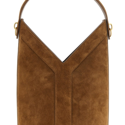 Saint Laurent Brown Calfskin Shoulder Bag