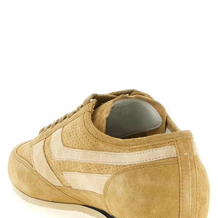 Tom Ford Beige Calfskin Sneakers