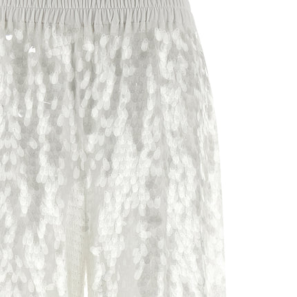 Norma Kamali White Nylon Casual Pants