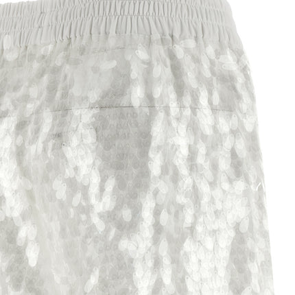 Norma Kamali White Nylon Casual Pants
