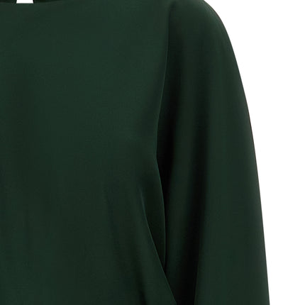 Norma Kamali Bicolor Polyester Long Dress