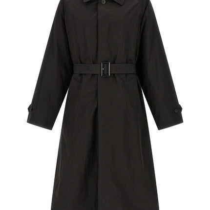 SSSTEIN Black Polyester Coat