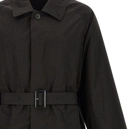 SSSTEIN Black Polyester Coat