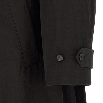SSSTEIN Black Polyester Coat