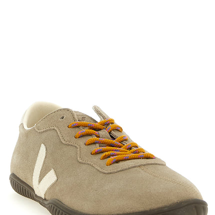 Veja Gray Calfskin Sneakers