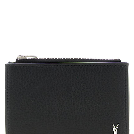 Saint Laurent Black Calfskin Wallet