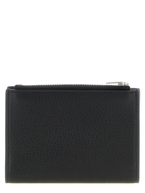 Saint Laurent Black Calfskin Wallet Saint Laurent