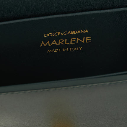 Dolce & Gabbana Bicolor Calfskin Shoulder Bag