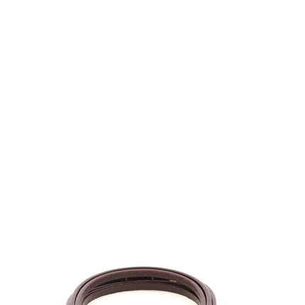 Saint Laurent Bordeaux Lamb Leather Bracelet