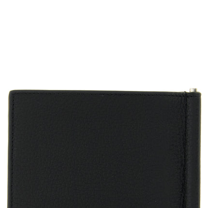 Saint Laurent Black Calfskin Money Clip