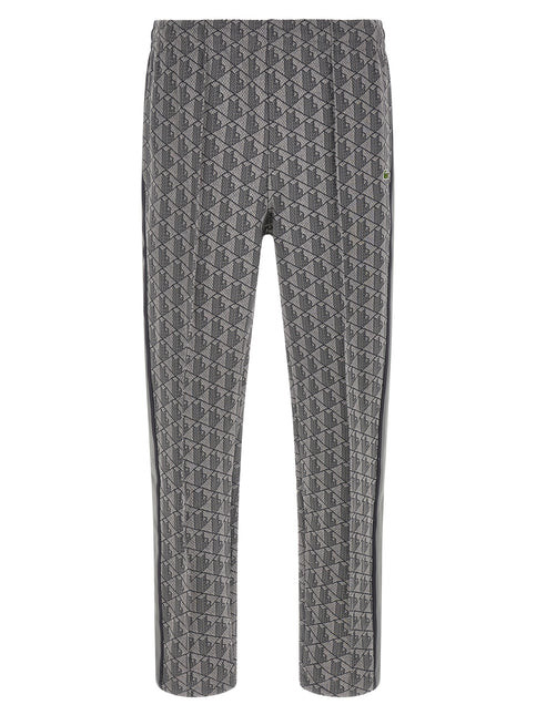 Lacoste Gray Polyester Joggers (Workout Pants) Lacoste