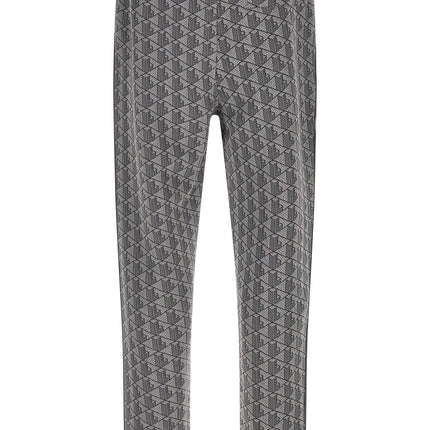 Lacoste Gray Polyester Joggers (Workout Pants) Lacoste