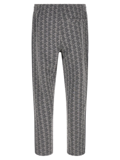 Lacoste Gray Polyester Joggers (Workout Pants) Lacoste