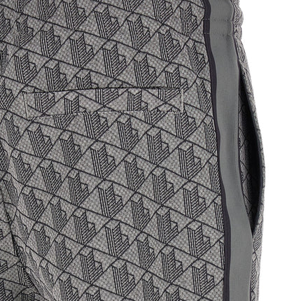 Lacoste Gray Polyester Joggers (Workout Pants) Lacoste