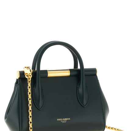 Dolce & Gabbana Bicolor Calfskin Handbag Dolce & Gabbana