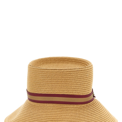 Borsalino Beige Fiber Sunhat