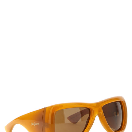 Saint Laurent Orange Acetate Sunglasses