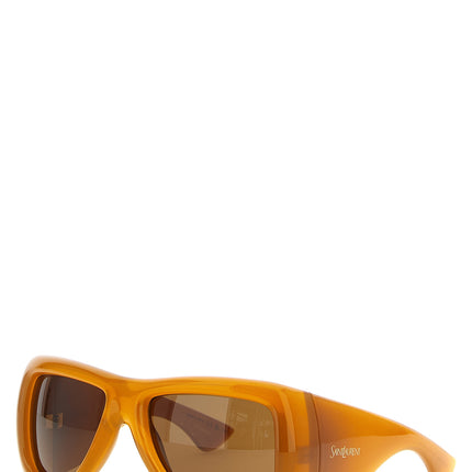 Saint Laurent Orange Acetate Sunglasses