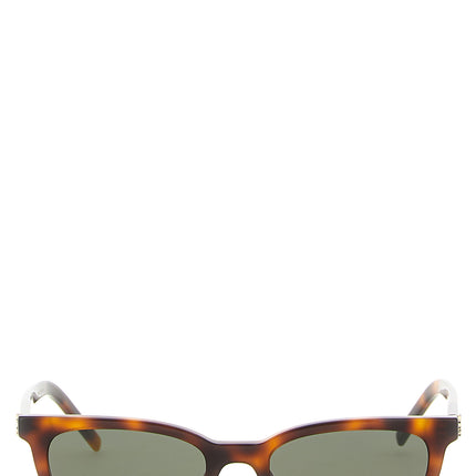 Saint Laurent Brown Acetate Sunglasses