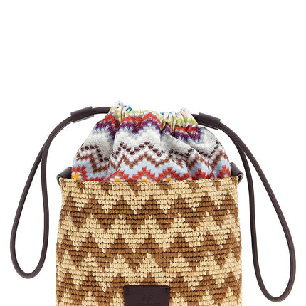 Missoni Multicolor Cotton Crossbody Bag