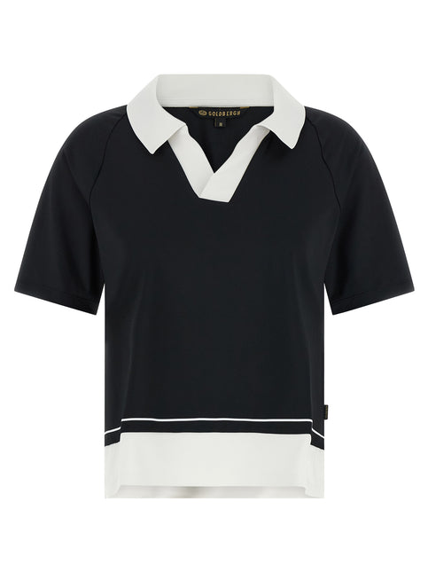 GOLDBERGH Bicolor Polyester Polo Shirt