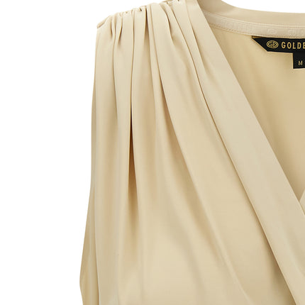 GOLDBERGH Beige Polyamide Sport Bra