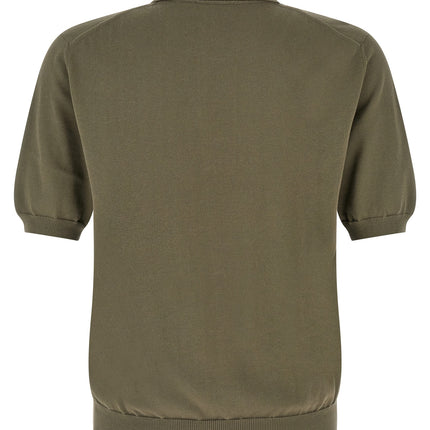 ZANONE Bicolor Cotton Polo Shirt