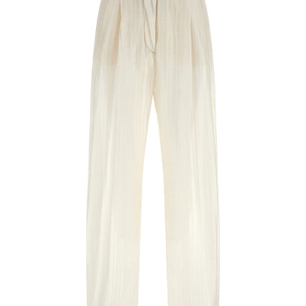 THELATEST Beige Elastane Pants
