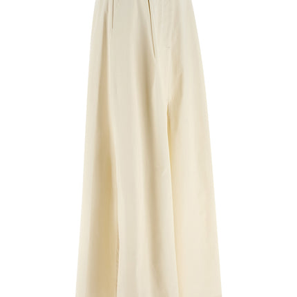 THELATEST Beige Cotton Mini Skirt