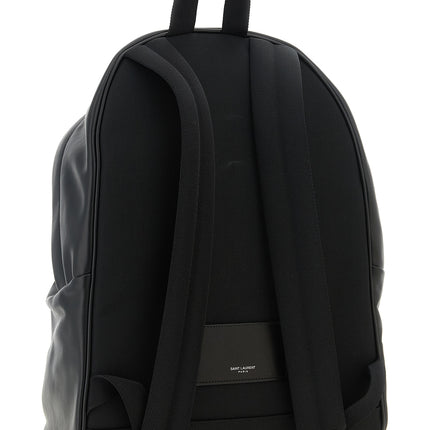 Saint Laurent Black Calfskin Backpack