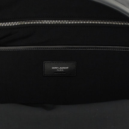 Saint Laurent Black Calfskin Backpack