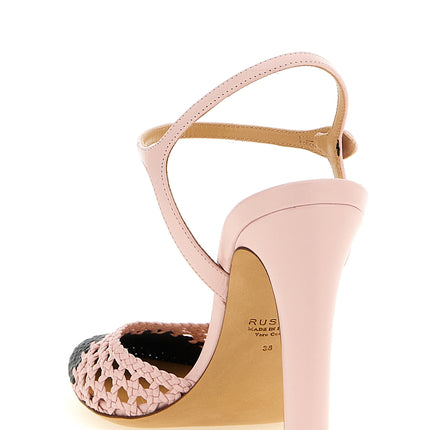 Francesco Russo Multicolor Goatskin High Heel Pumps Francesco Russo