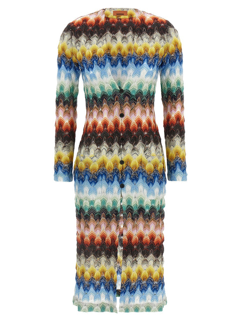 Missoni Multicolor Viscose Cardigan Missoni