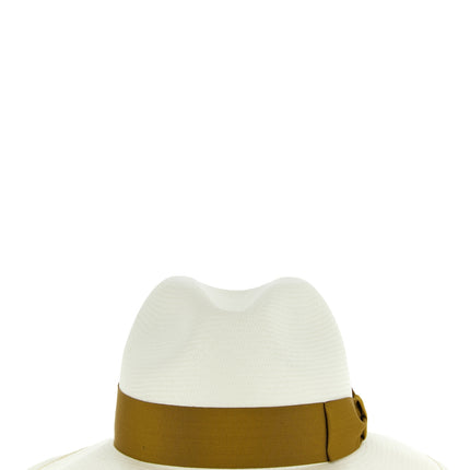 Borsalino Brown Hemp Fedora Borsalino