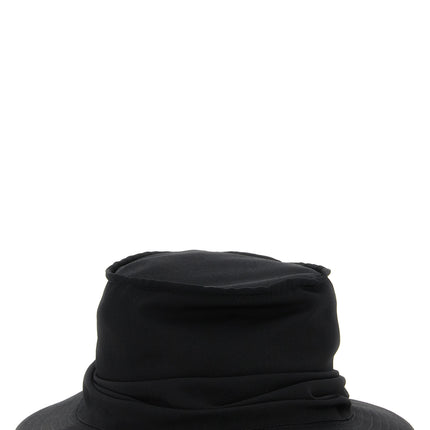 Yohji Yamamoto Black Wool Bucket Hat Yohji Yamamoto