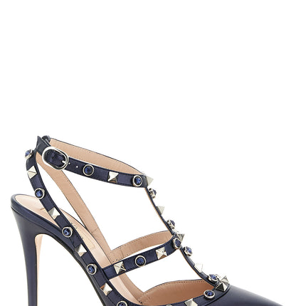 Valentino Garavani Blue Goatskin High Heel Pumps