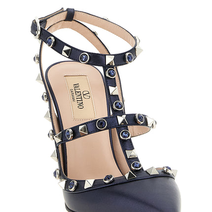 Valentino Garavani Blue Goatskin High Heel Pumps