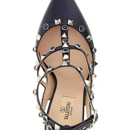 Valentino Garavani Blue Goatskin High Heel Pumps