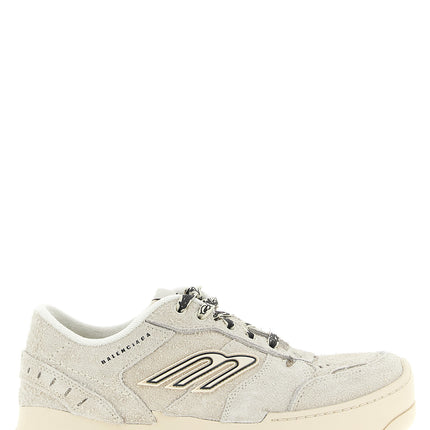 Balenciaga Beige Bovine Leather Platform Sneakers Balenciaga