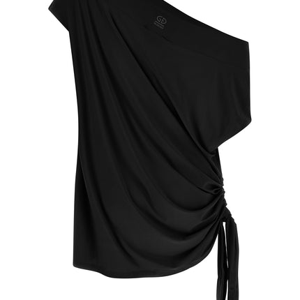 GOLDBERGH Black Polyamide Casual Dress GOLDBERGH
