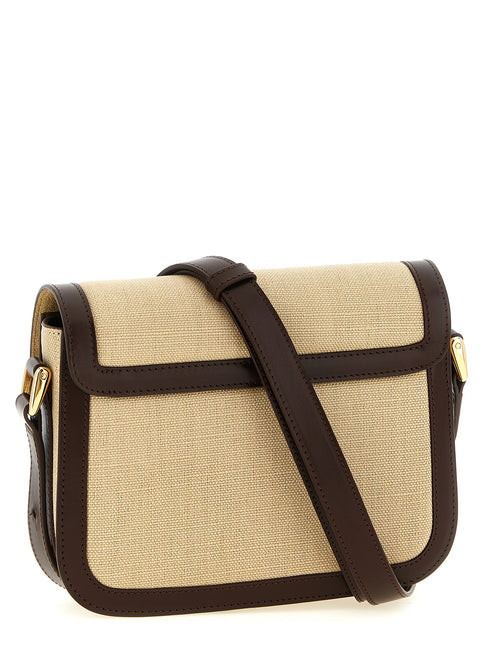 A.P.C. Beige Cotton Crossbody Bag A.P.C.