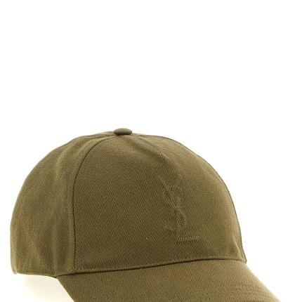Saint Laurent Bicolor Cotton Cap (Baseball Hat) Saint Laurent