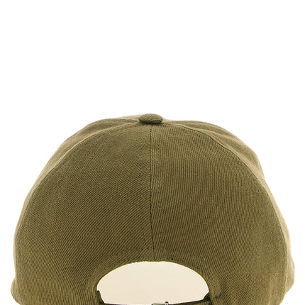 Saint Laurent Bicolor Cotton Cap (Baseball Hat) Saint Laurent
