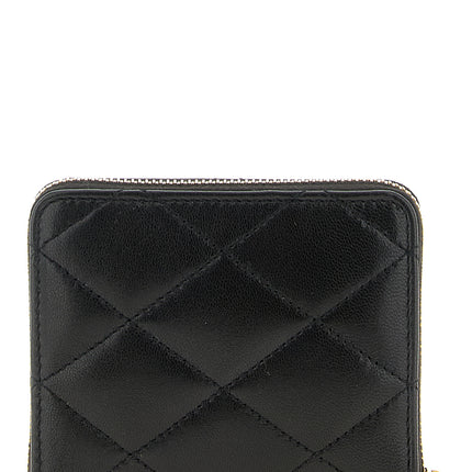Saint Laurent Black Lamb Leather Cardholder Saint Laurent