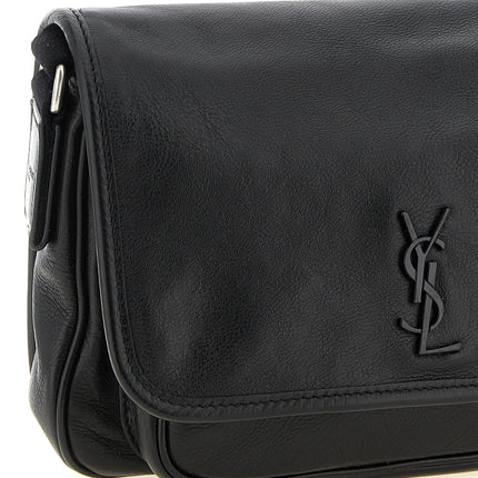 Saint Laurent Black Calfskin Crossbody Bag Saint Laurent